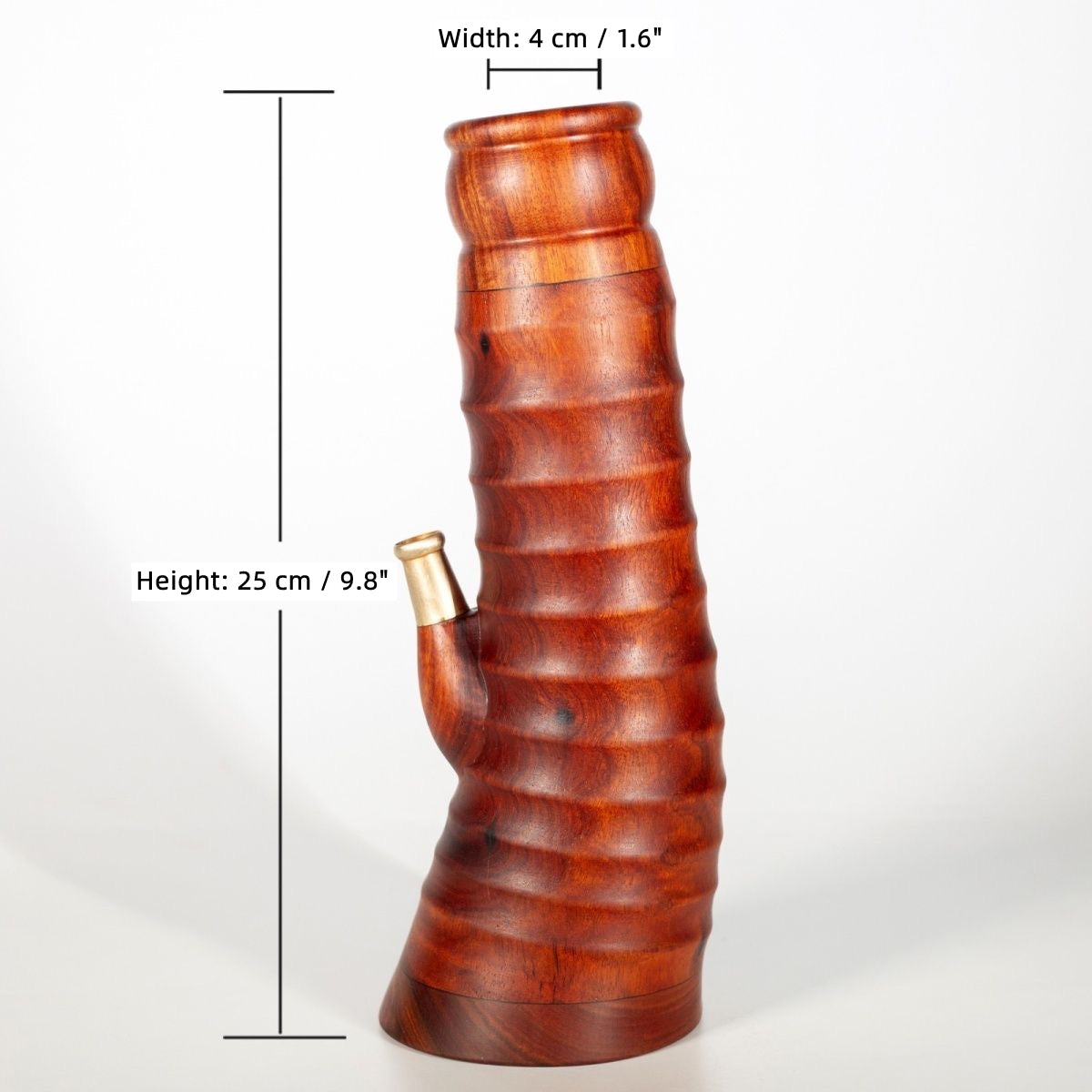 Zitan | Spiraled Node | Artisan Piece