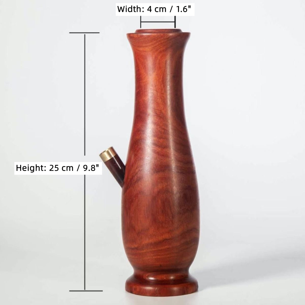 Zitan | Baluster Vase | Collector Grade